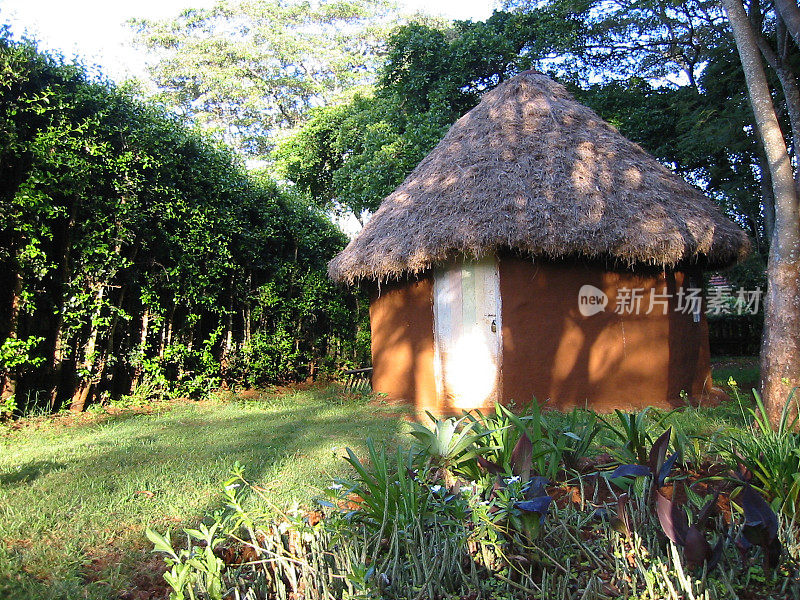 非洲泥巴小屋