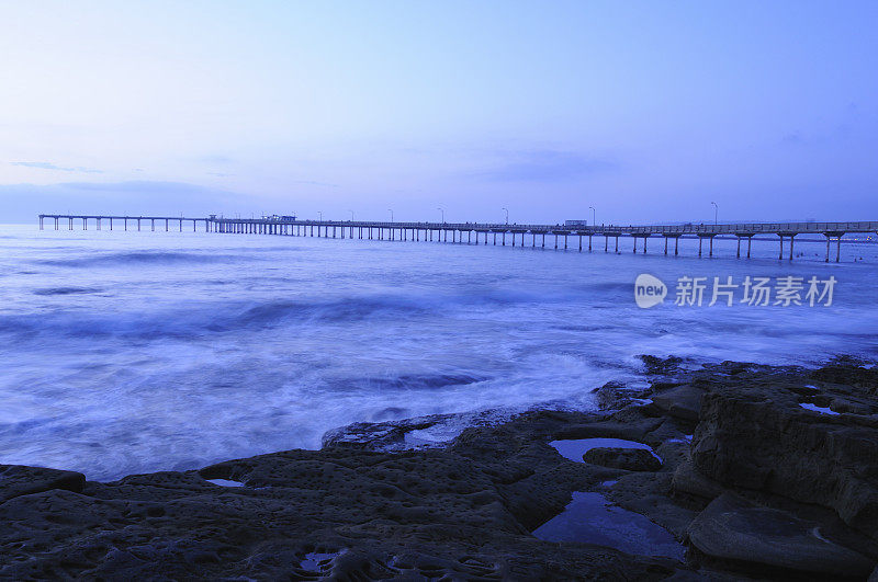 海洋海滩码头