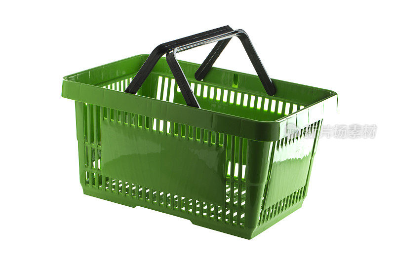 绿色的购物篮