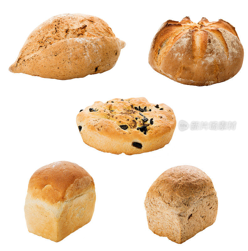 手工制作的面包