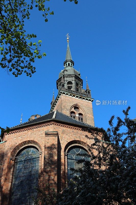 哥本哈根市中心的Helligaandskirken教堂