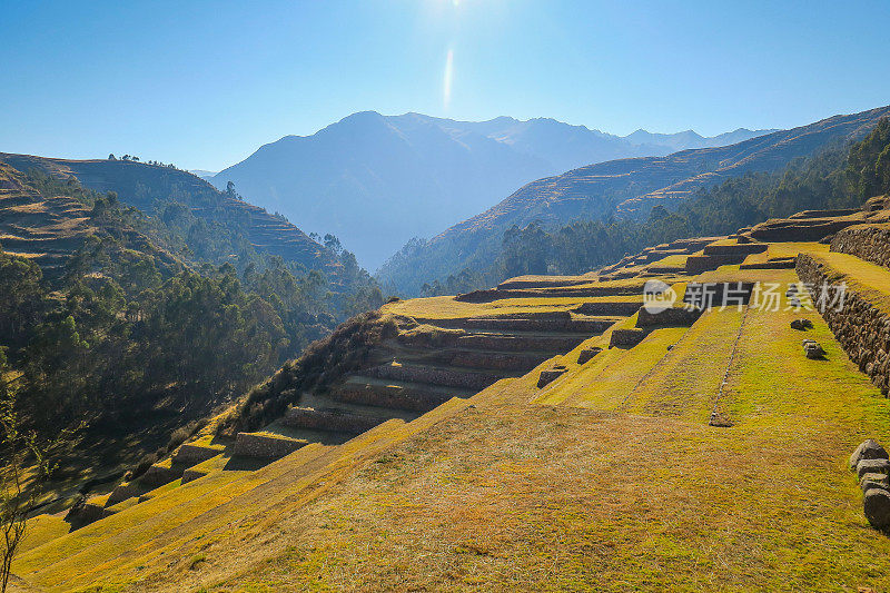 参观秘鲁的印加圣谷