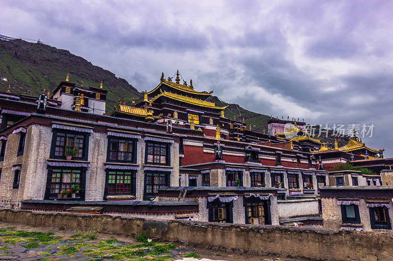 2014年8月14日，西藏日喀则扎西伦布寺