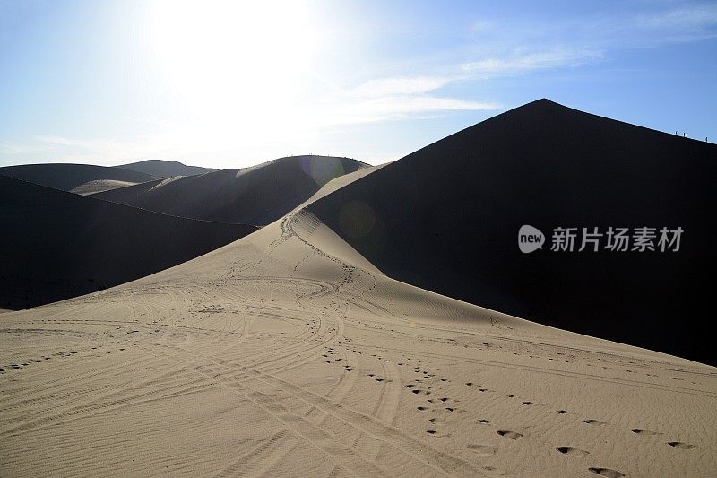 中国甘肃省敦煌名沙山