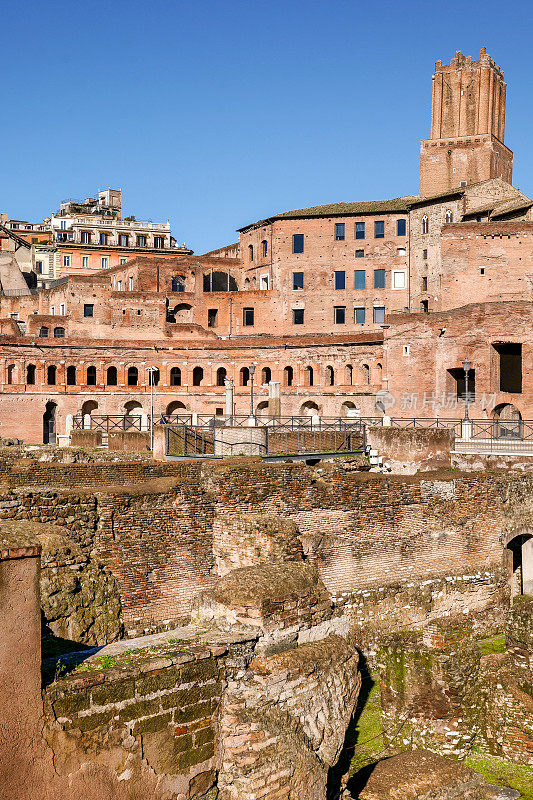 罗马市中心图拉真广场的新考古发掘