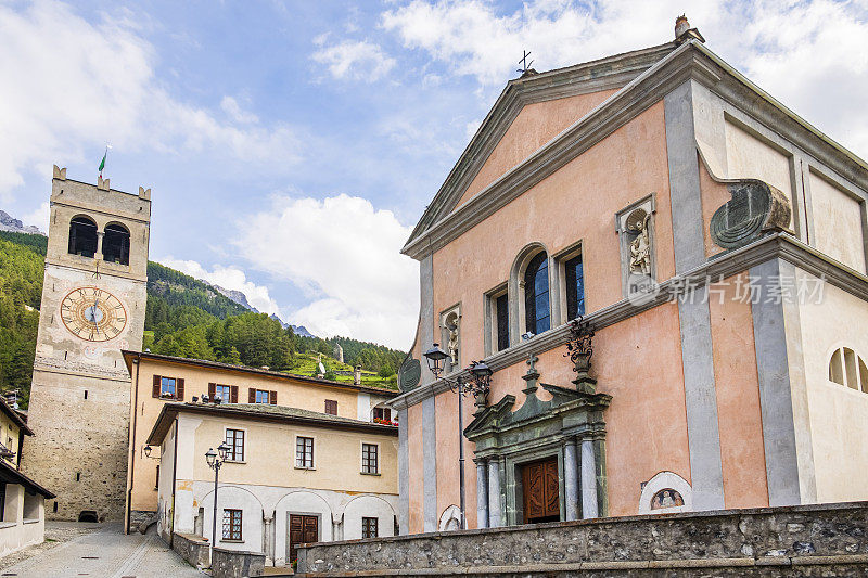 Bormio，圣徒Gervasio和Protasio学院(意大利伦巴第)