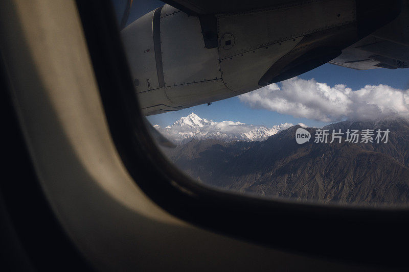 喜马拉雅山的风景