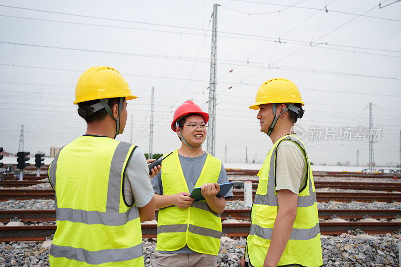 铁路工人谈话