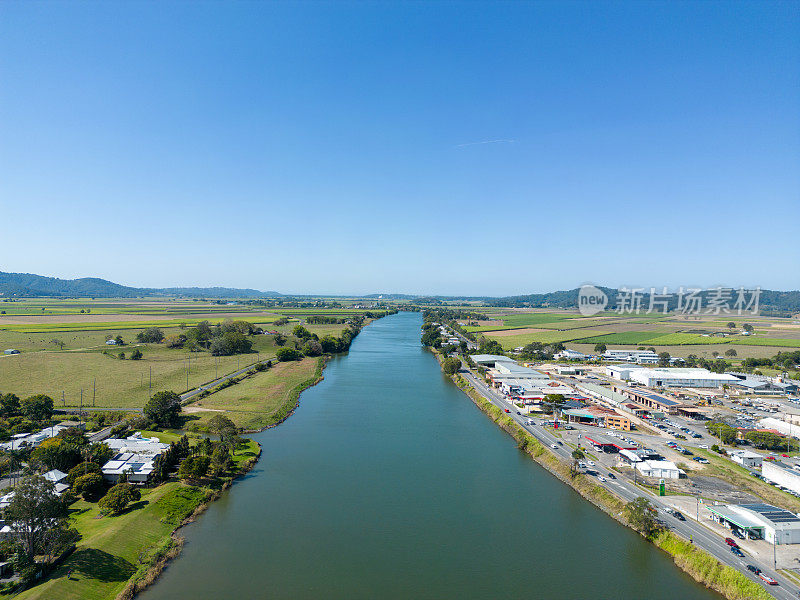 Tweed河，Murwillumbah，新南威尔士州