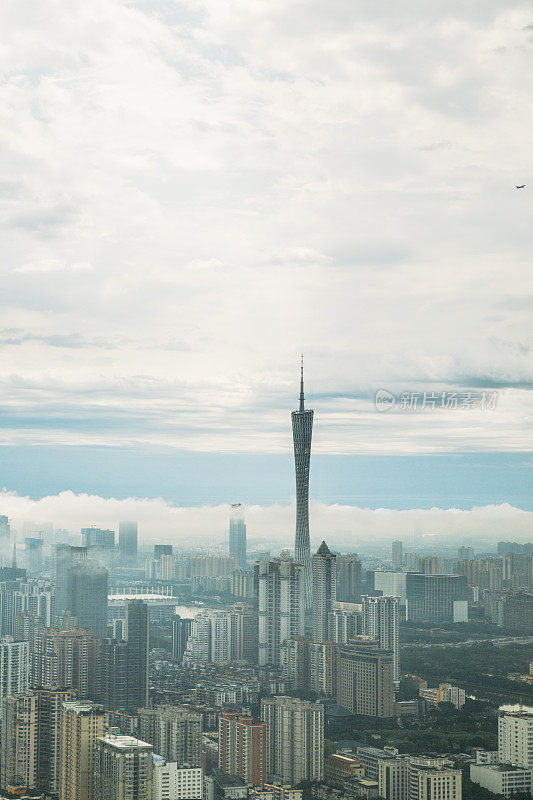 广州市景地标广州塔及其周边建筑