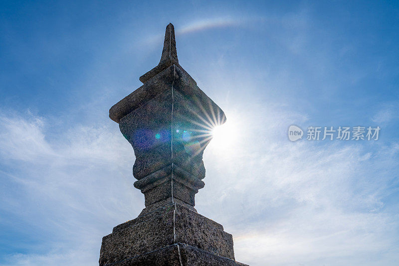 葡萄牙波尔图圣玛丽亚塔的石柱