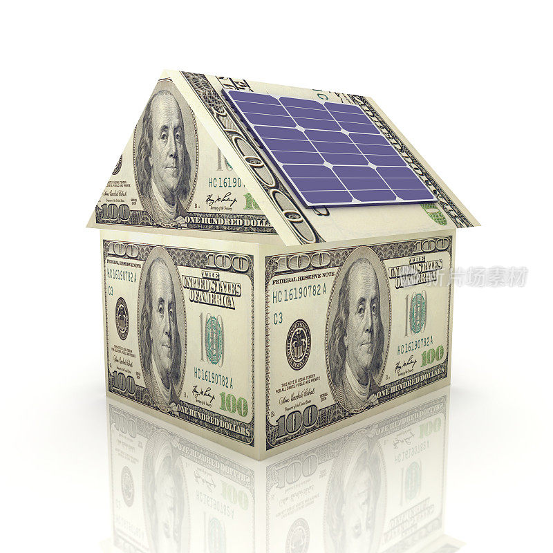 太阳能电池板可再生能源效率省钱净零排放