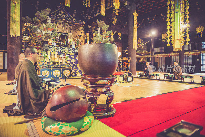 下午在日本京都泉寺祈祷