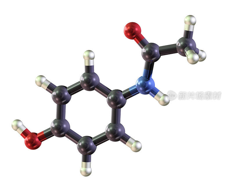 扑热息痛分子