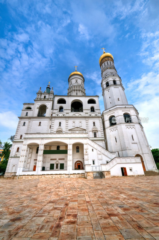 克里姆林宫大教堂广场，莫斯科，俄罗斯