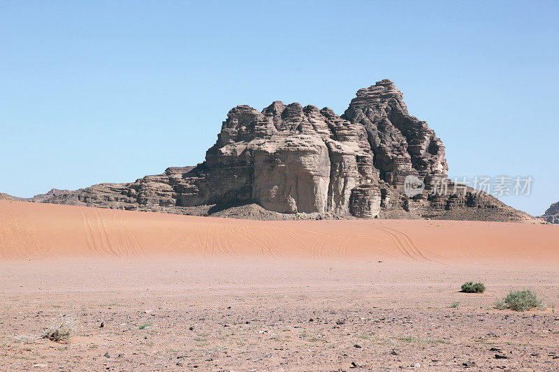 约旦的瓦迪拉姆沙漠