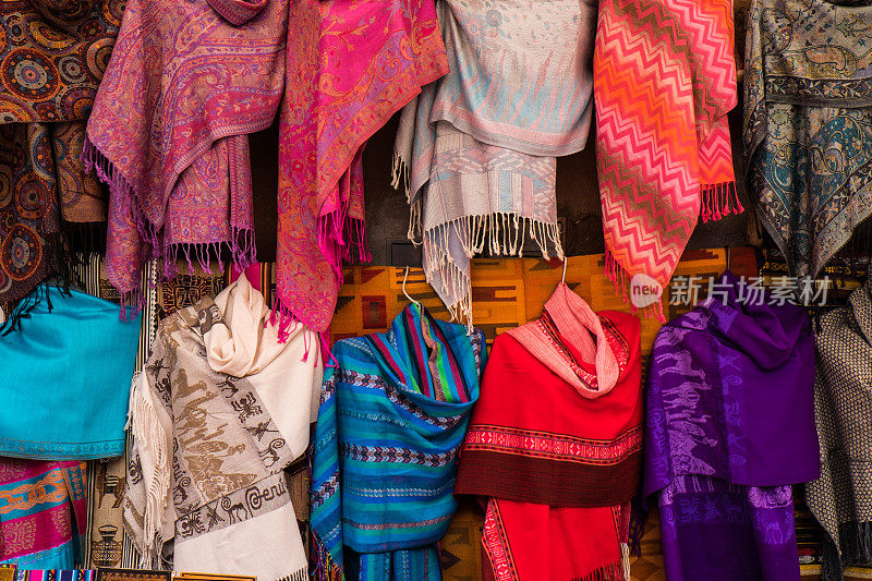 南美手工艺品市场，秘鲁