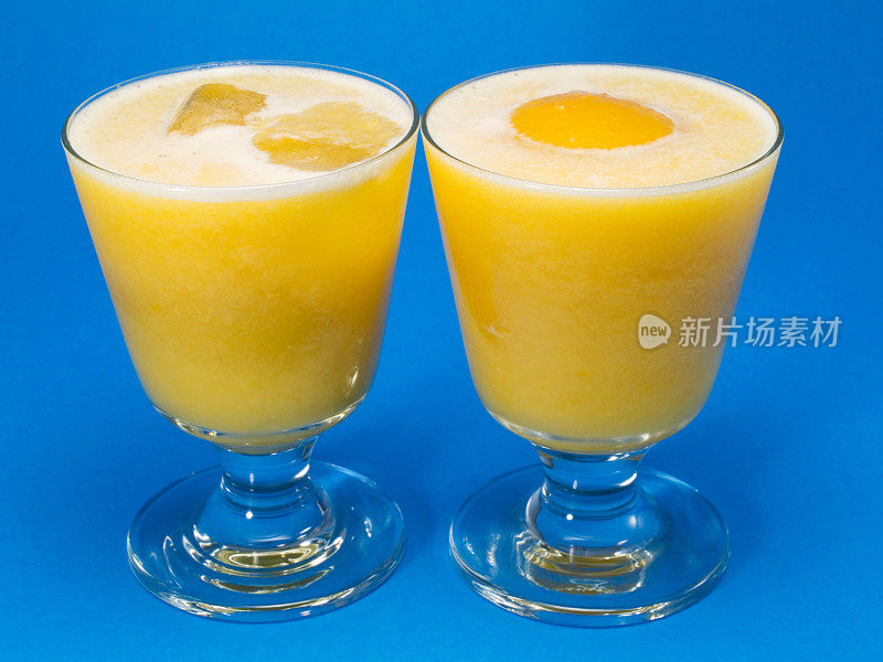 鸡尾酒集-桃子和橙冰沙