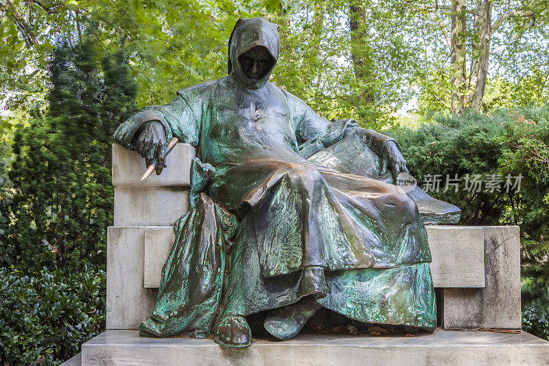 匿名雕像，布达佩斯，匈牙利