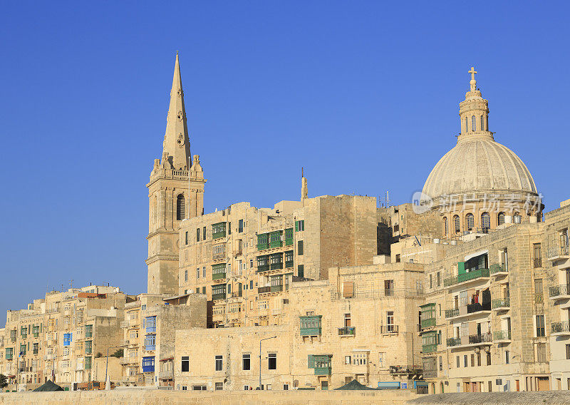 马耳他首都瓦莱塔的公寓。