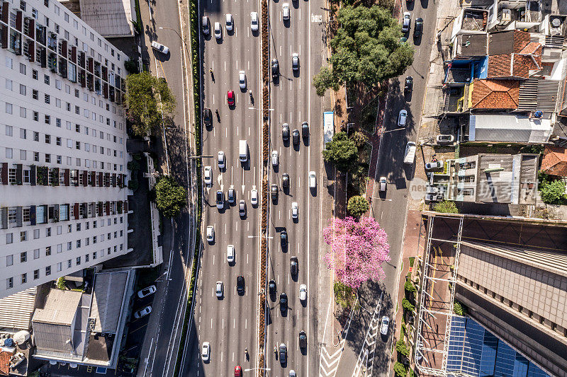 巴西圣保罗大道23号俯视图