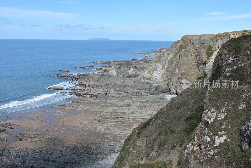 戏剧性的海岸