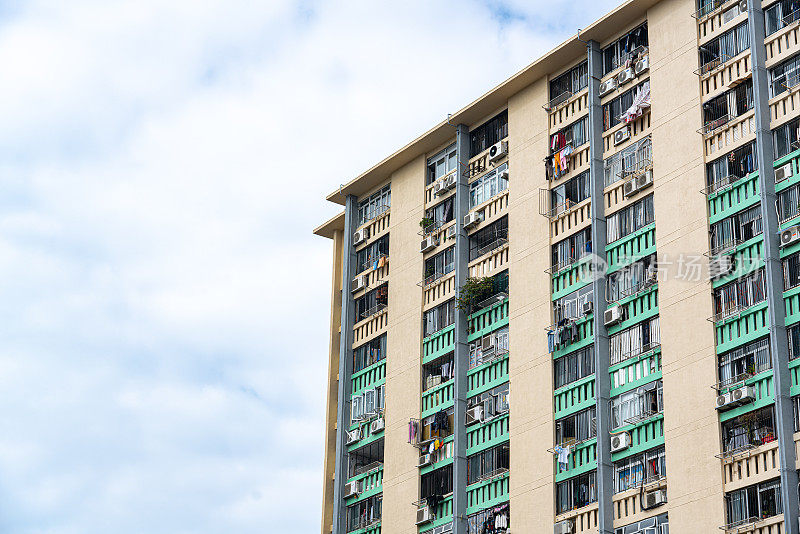 香港公共屋村走廊