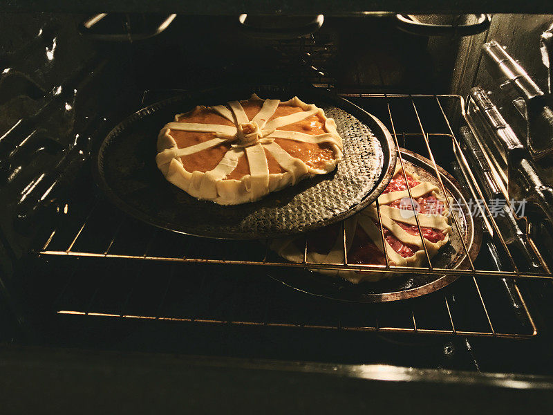 乡村糕点自制派在家烹饪家庭静物系列