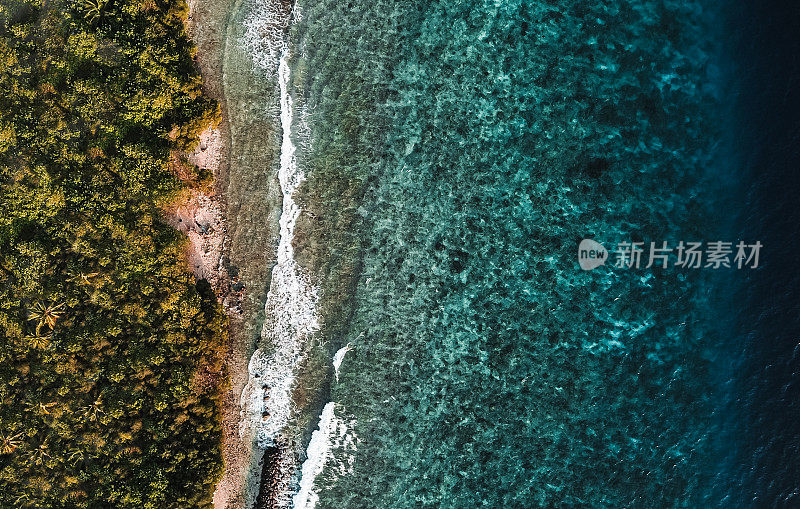 热带岛屿海岸