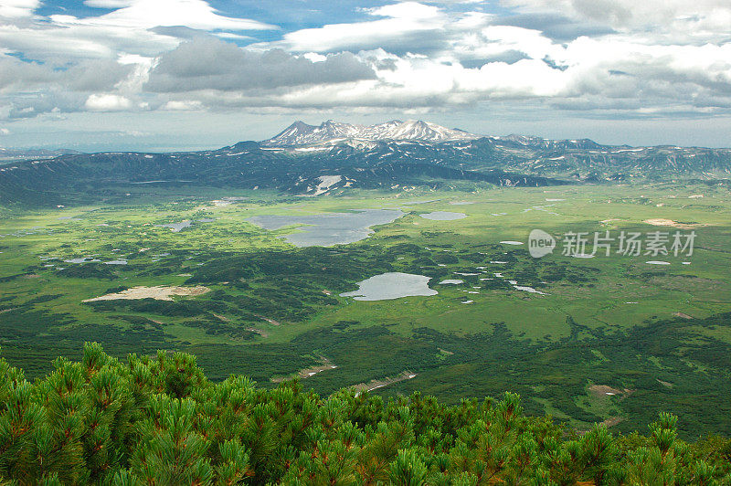 山景观堪察加半岛