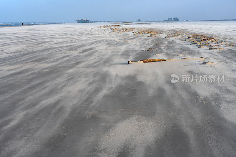 北海海滩，圣彼得奥丁