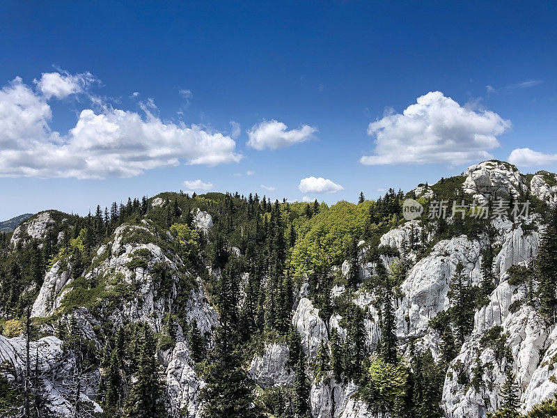 Velebit山景