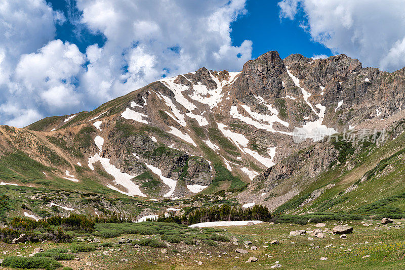 科罗拉多山地自然景观