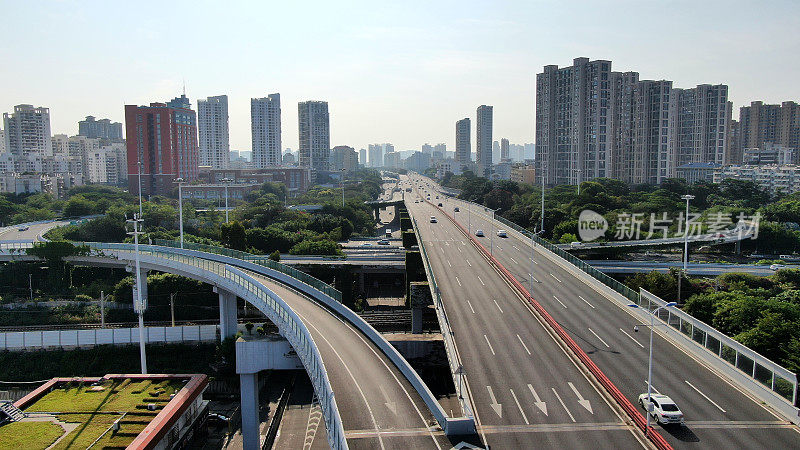 城市街道,天桥