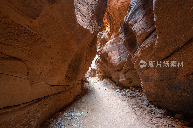 鹿皮峡谷槽峡谷