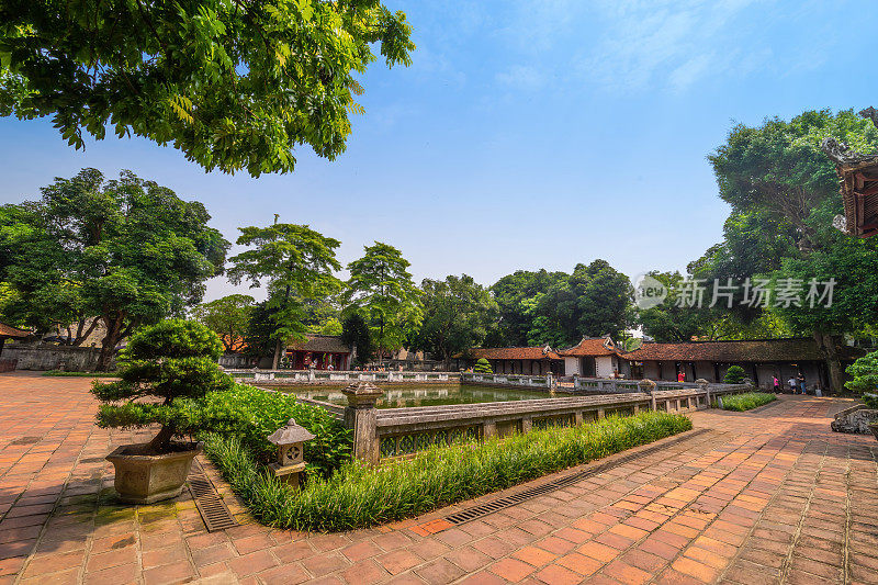 越南河内文庙的风景