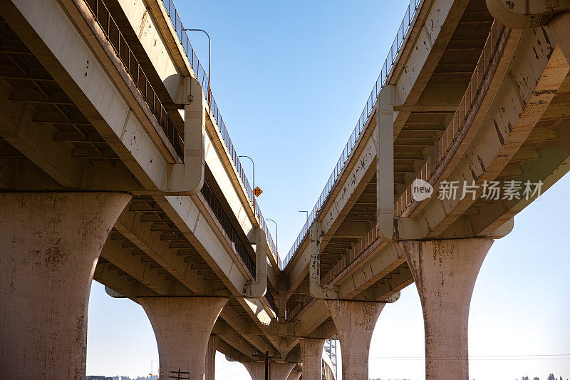 俄勒冈州波特兰市州际公路立交桥