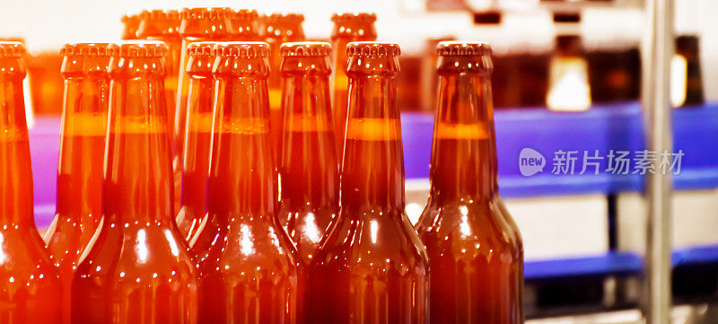 啤酒瓶变成啤酒装瓶的过程