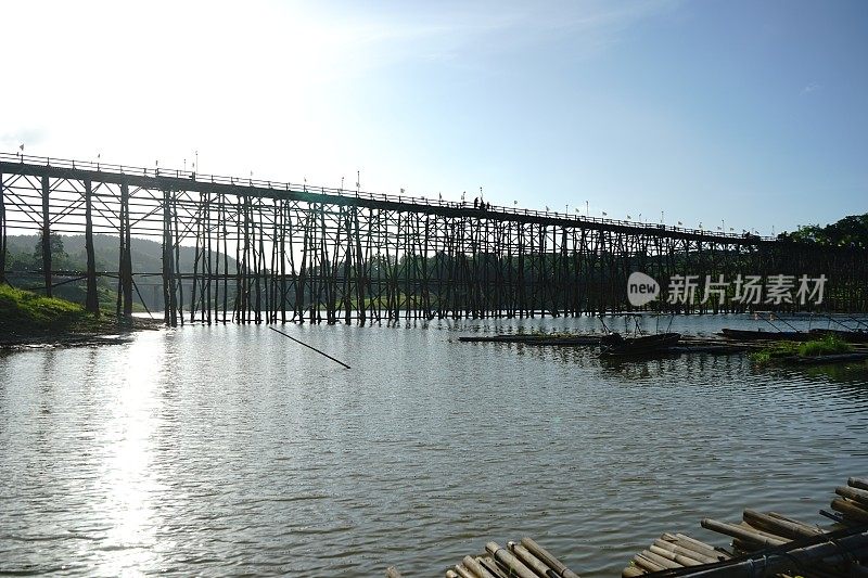 泰国的木桥