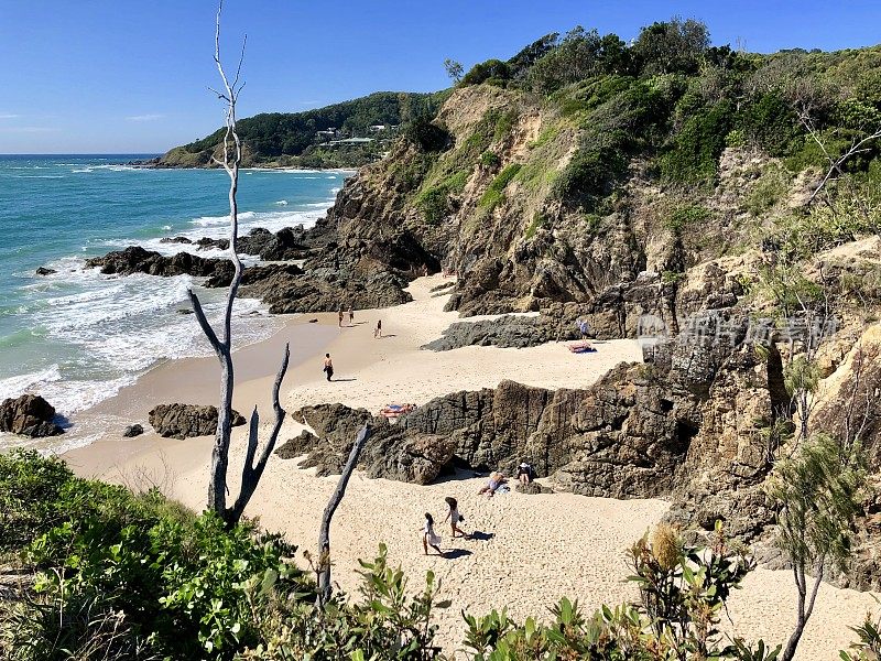 拜伦湾海岸线