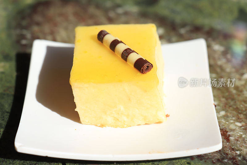 广场柠檬蛋糕