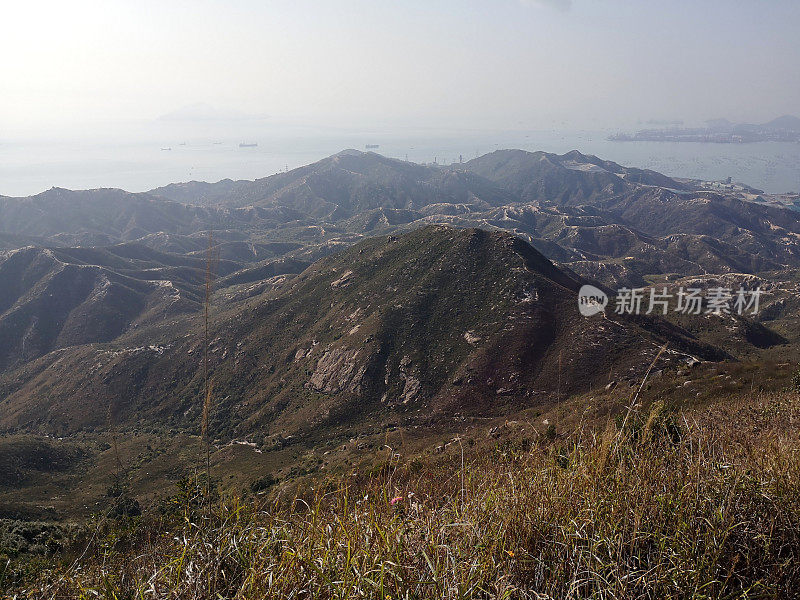 香港新界青山全景