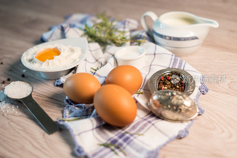 鸡蛋概念社交媒体食物潮流与食物造型