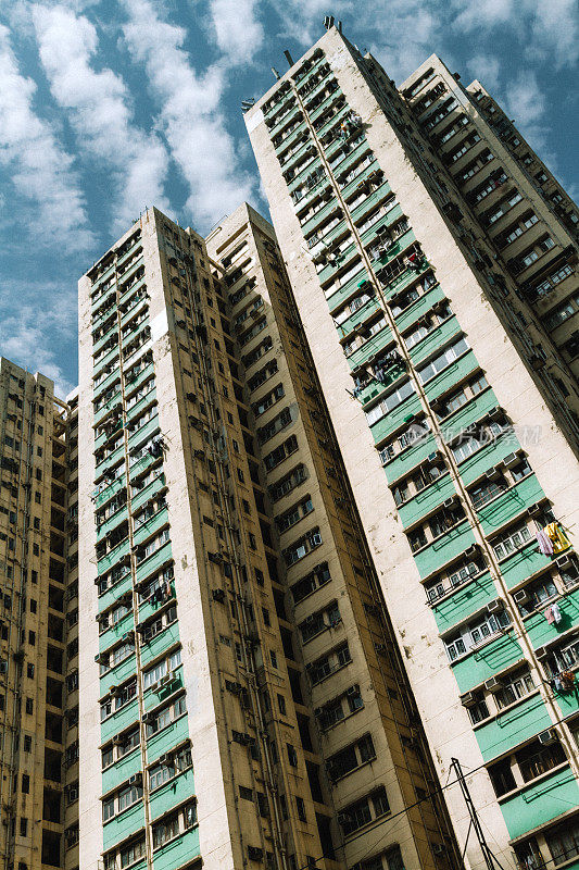 城市景观旺角，九龙区，中国香港