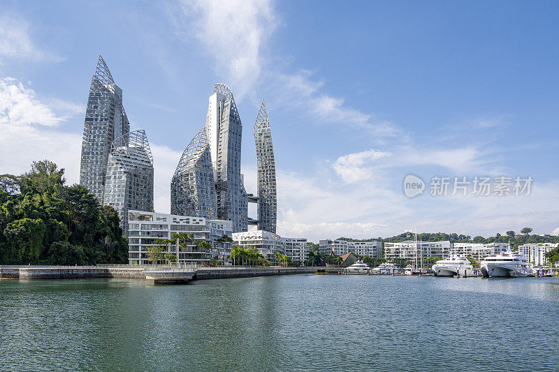 新加坡吉宝湾住宅区及码头