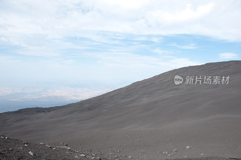 西西里岛埃特纳火山,