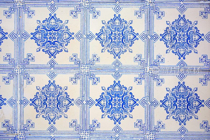 葡萄牙里斯本的Azulejos