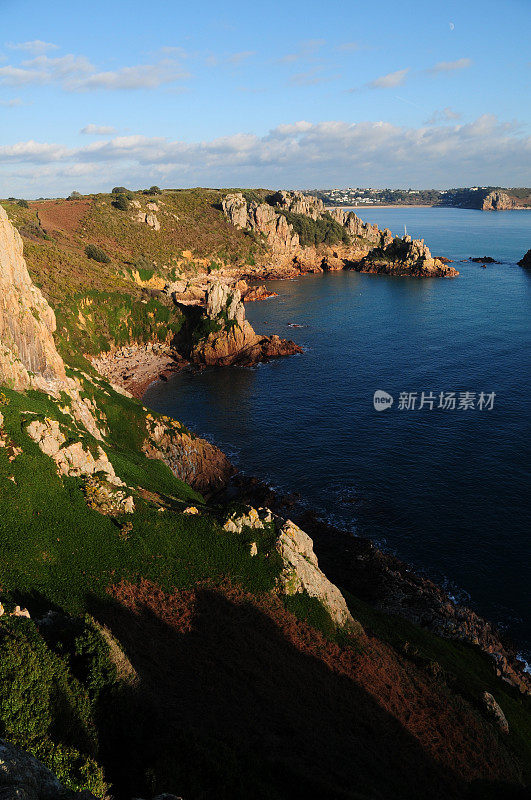 英国泽西岛圣布雷德湾