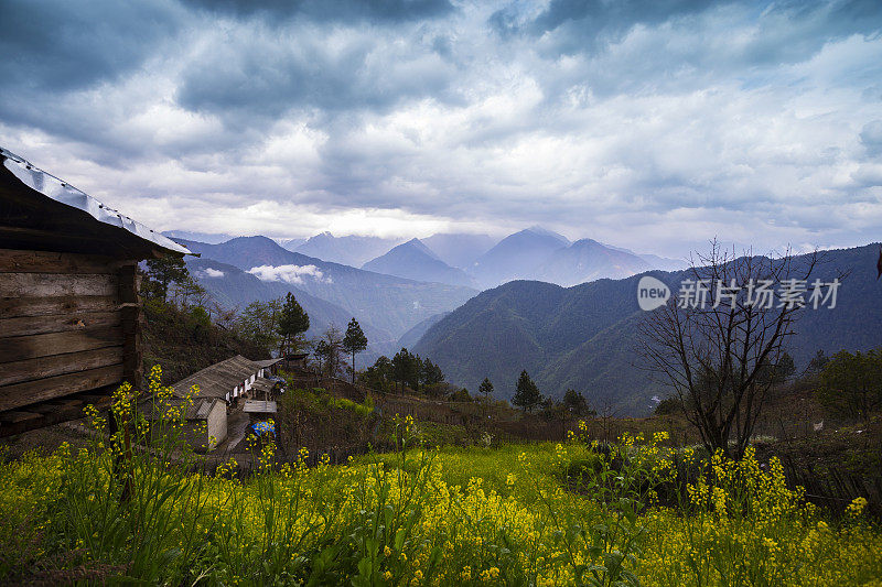 西藏景观，西藏，中国。