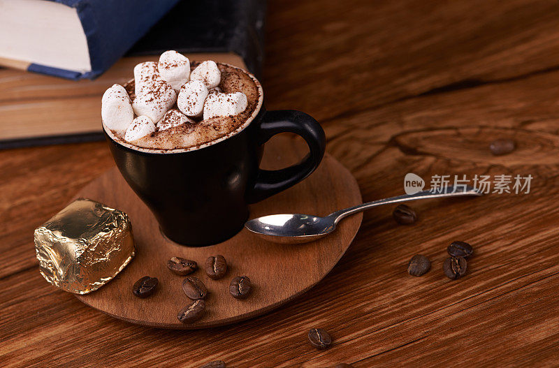 咖啡、巧克力和棉花糖……天上的组合!